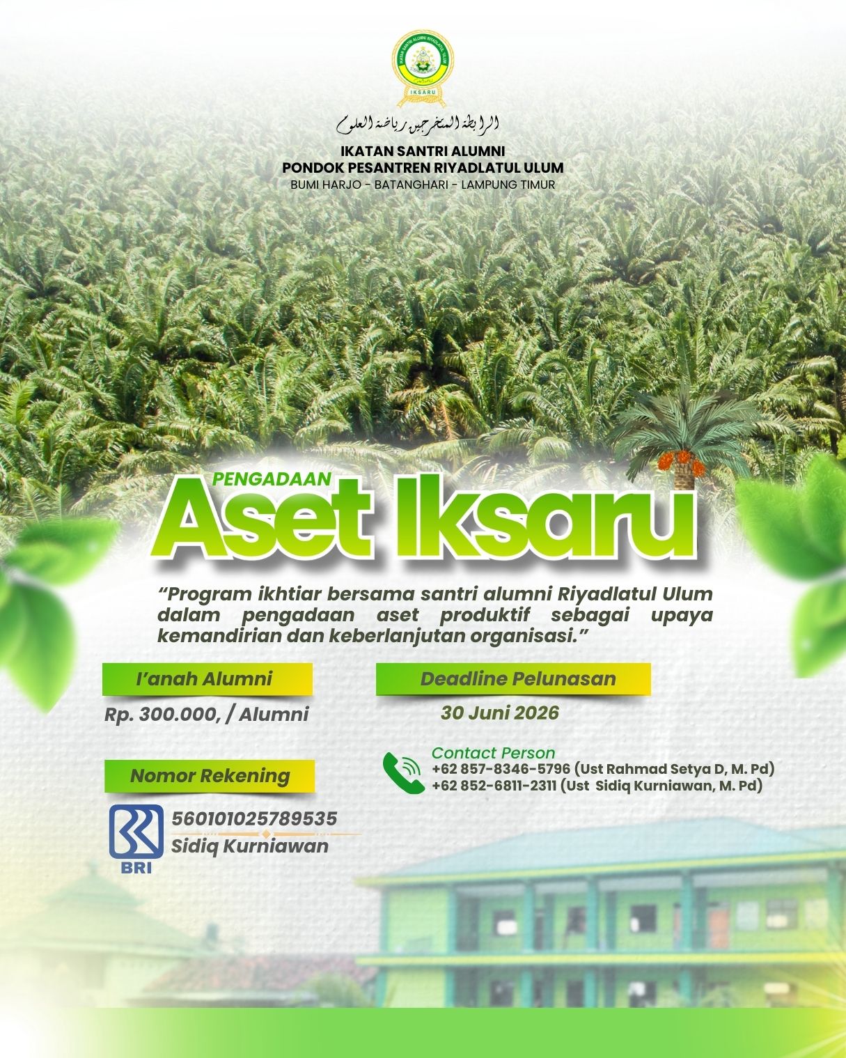 Pengadaan Dan Penguatan Aset IKSARU